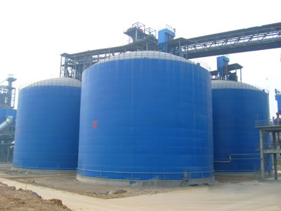 石楼水泥钢板库改造