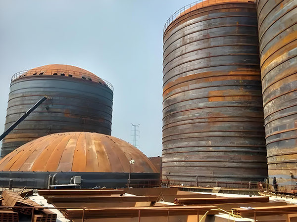 石楼焦粉钢板仓